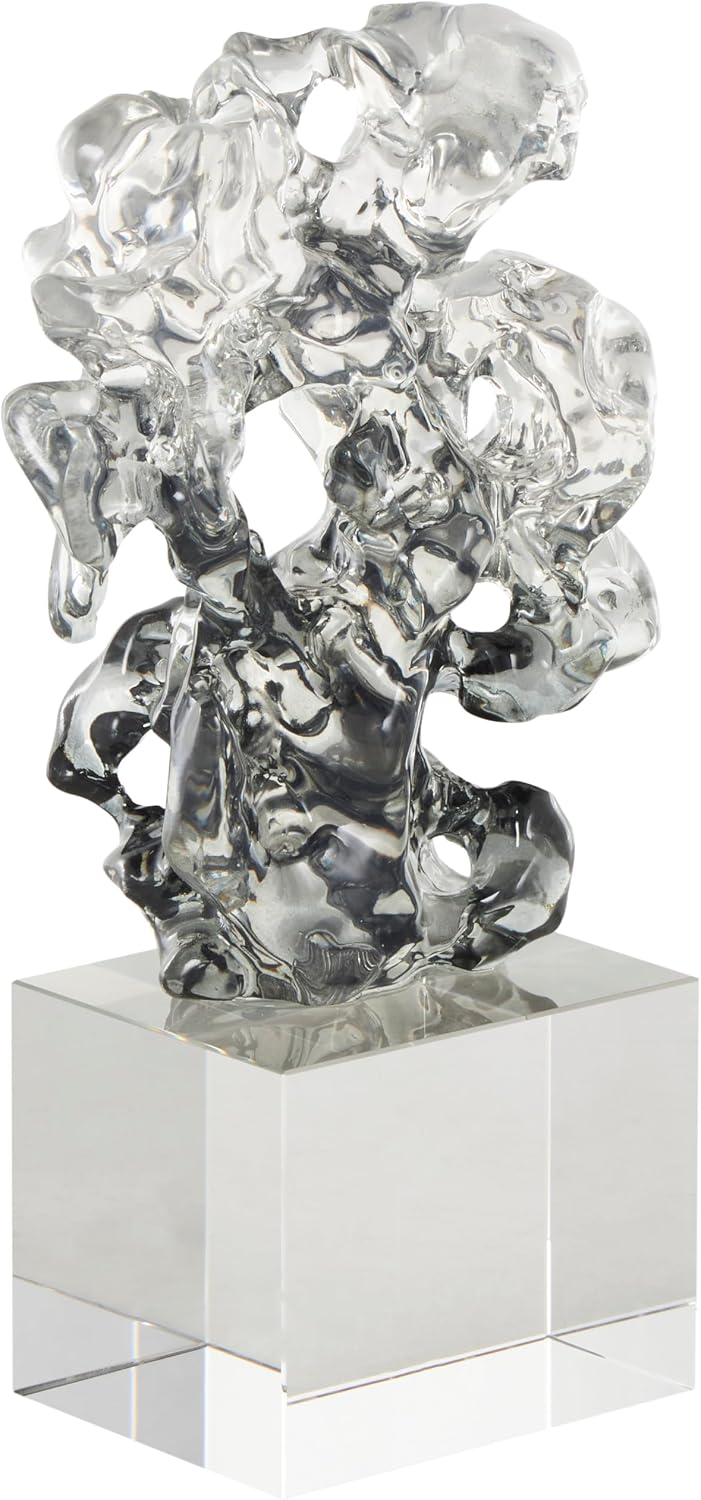 Glass Abstract Decorative Home Sculpture Statue