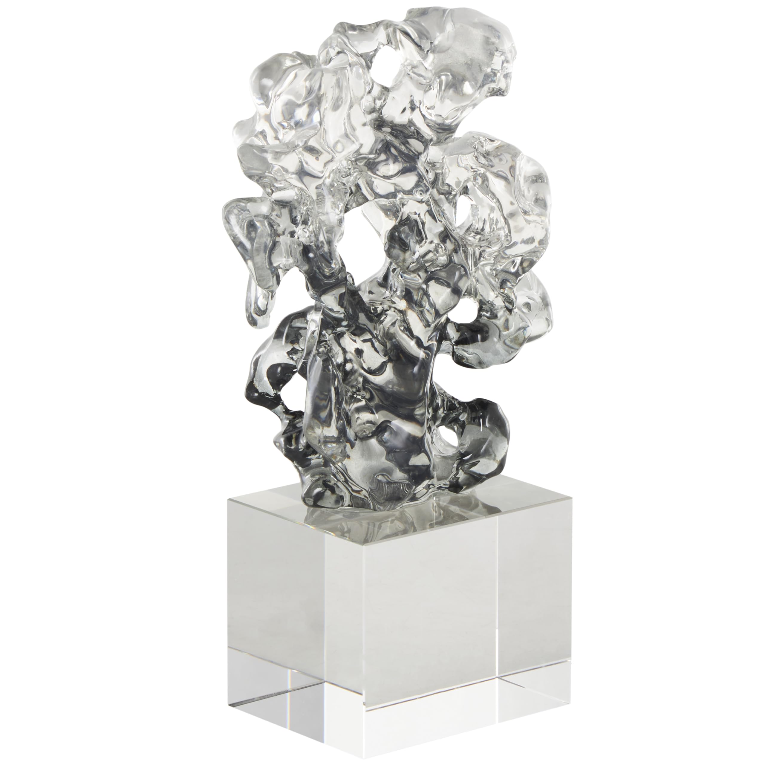 Glass Abstract Decorative Home Sculpture Statue