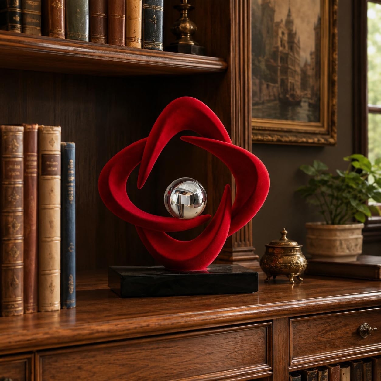 Abstract Art Sculpture For Shelf Home Decor