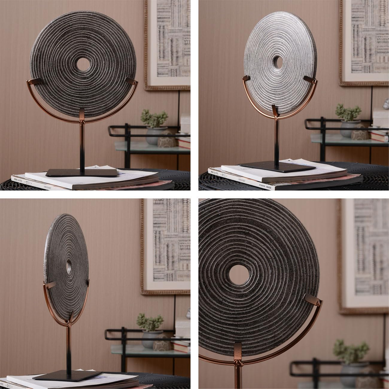 Modern Abstract Tabletop Home Decor Sculpture