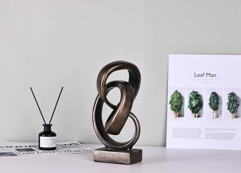 Resin Mobius Knot Abstract Home Decor Sculpture