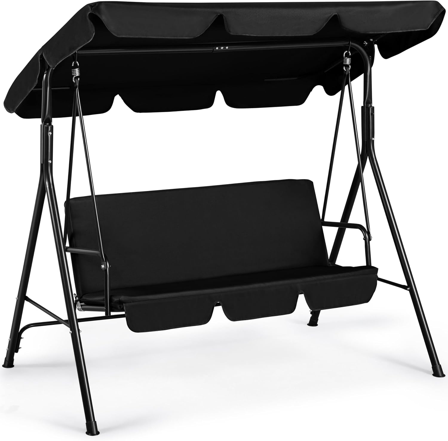 3‑Seat Outdoor Patio Swing Chair