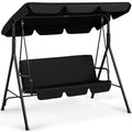 3‑Seat Outdoor Patio Swing Chair