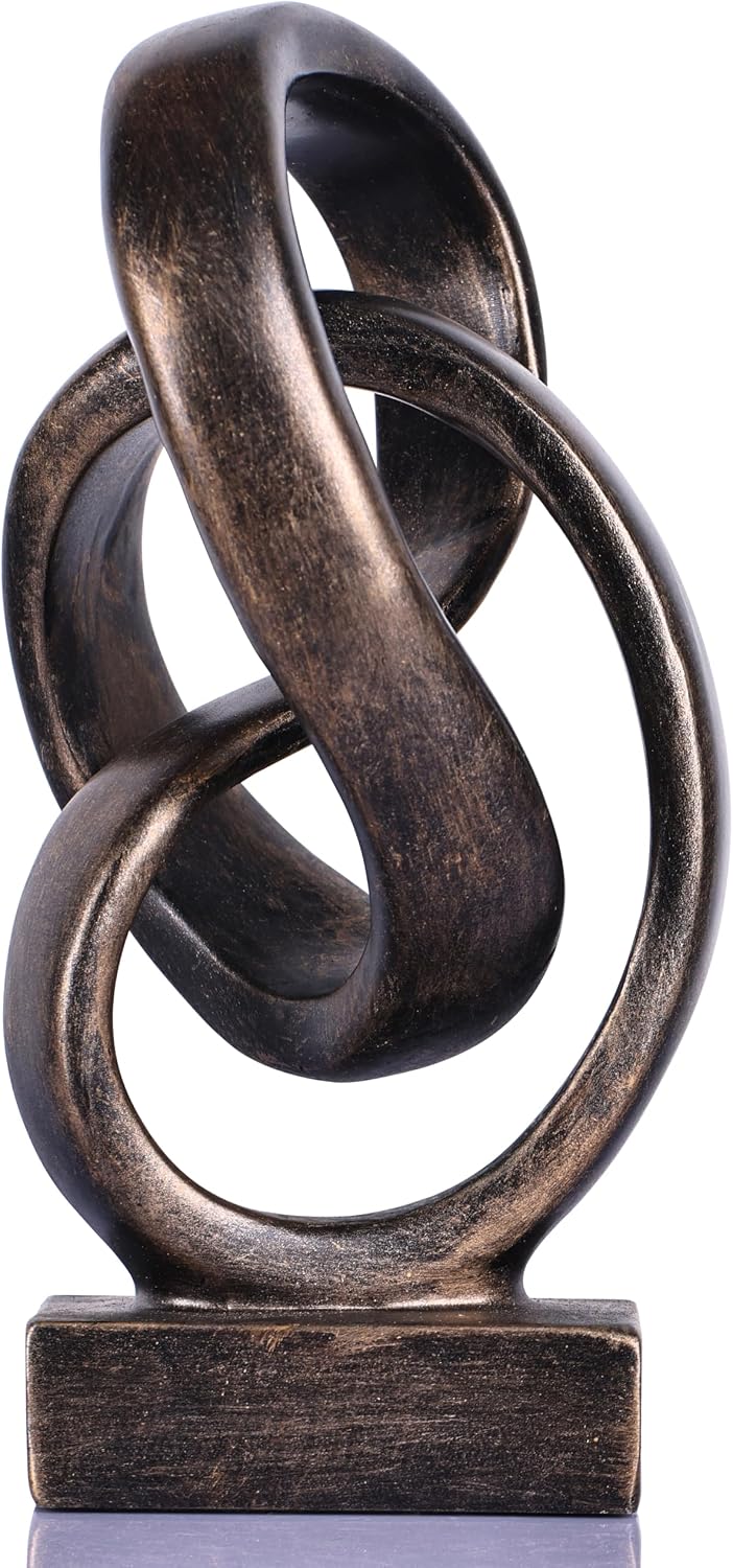 Resin Mobius Knot Abstract Home Decor Sculpture