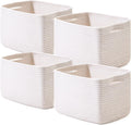 Fabric Storage Baskets 4‑Pack for Organization