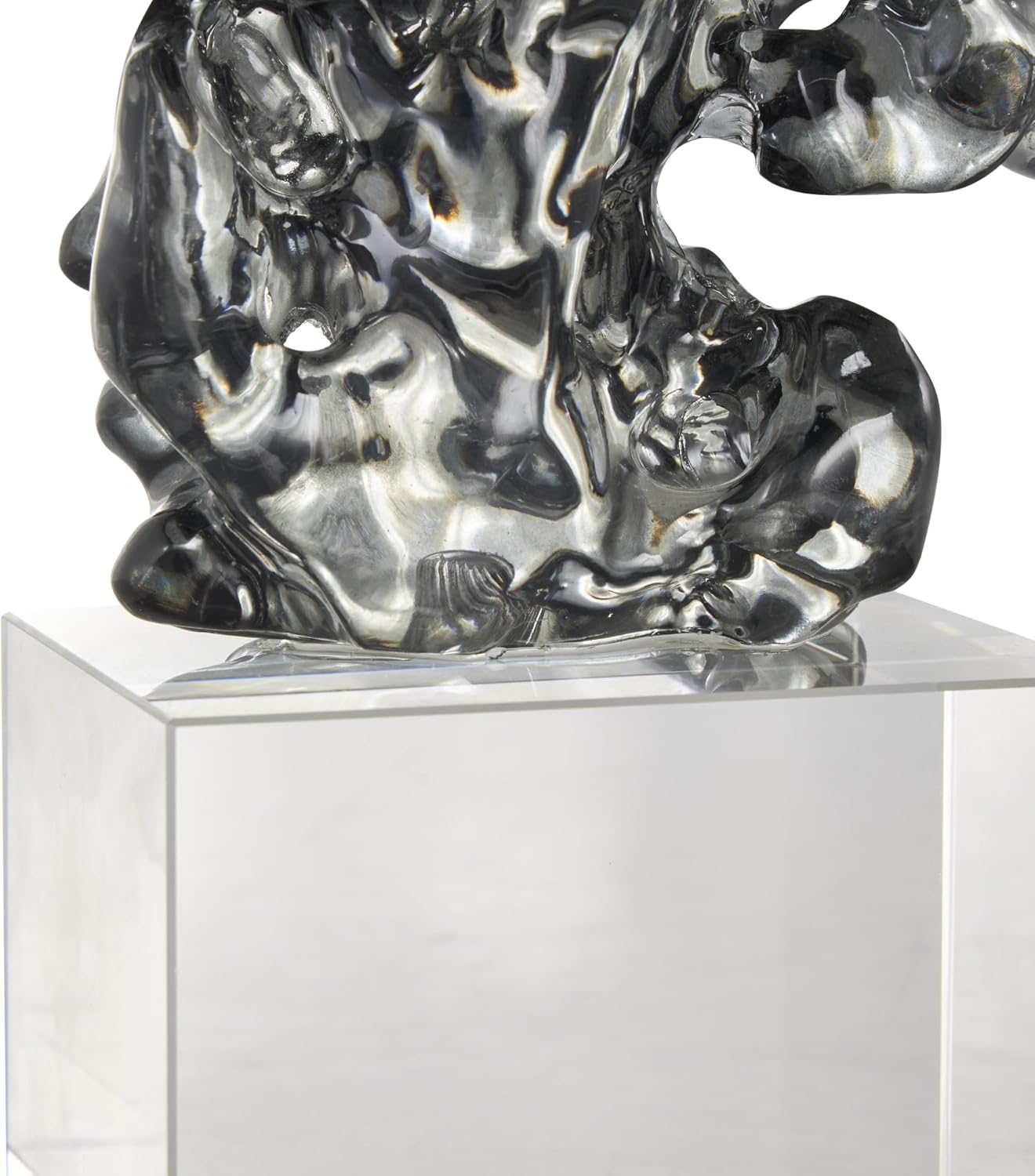 Glass Abstract Decorative Home Sculpture Statue