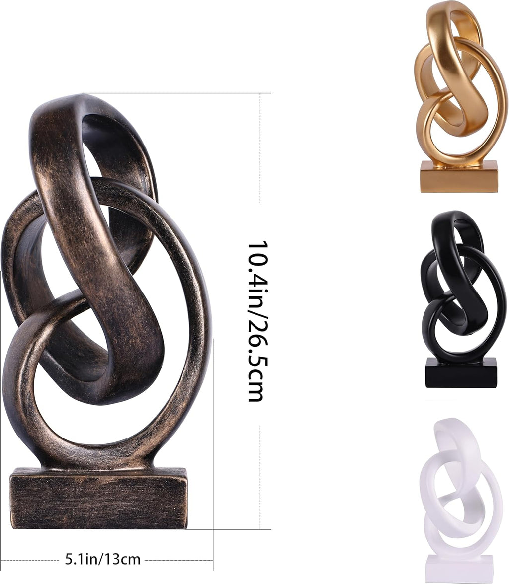 Resin Mobius Knot Abstract Home Decor Sculpture