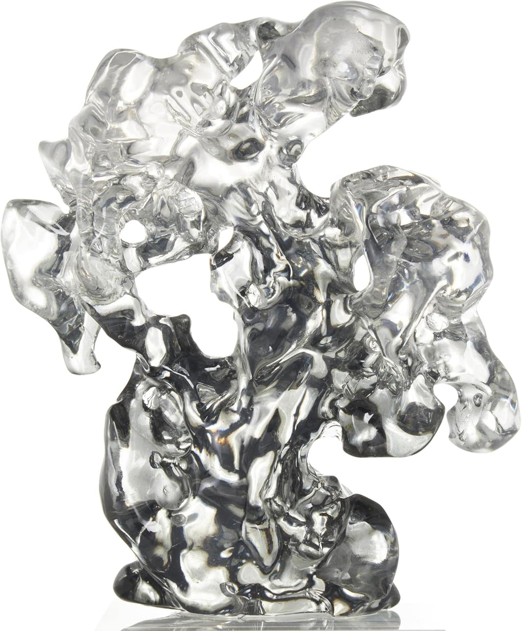 Glass Abstract Decorative Home Sculpture Statue